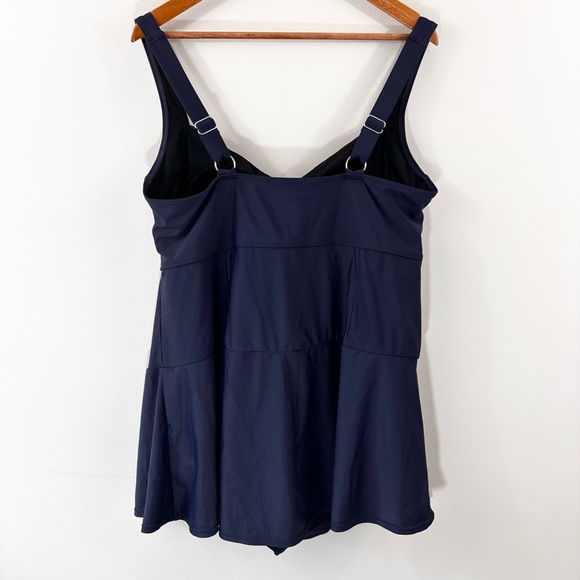 Avenue navy blue swim dress - Picture 3 of 4